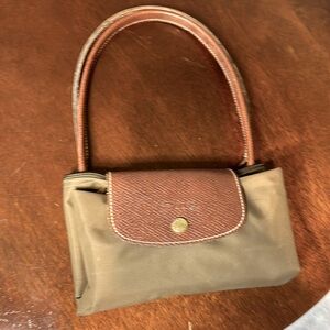 Longchamp Le Pliage Tote Bag medium military green $40